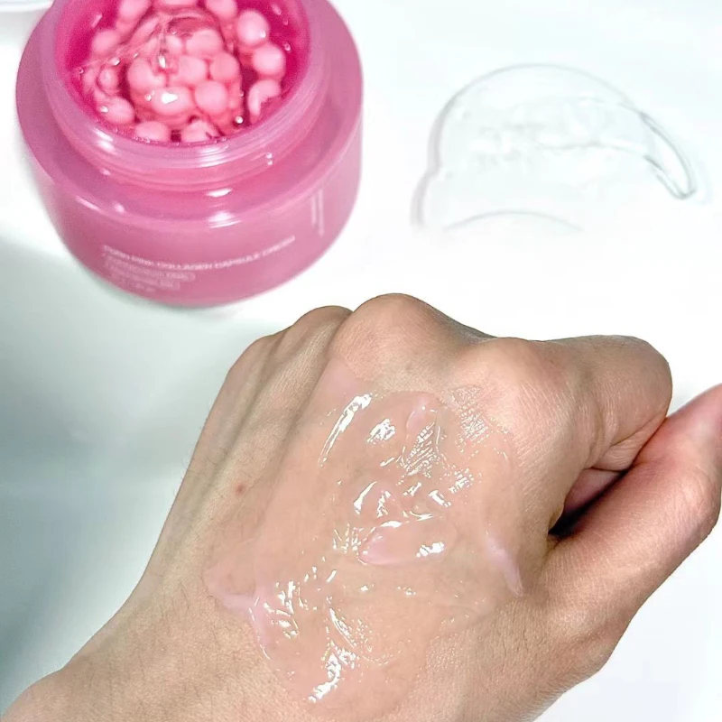 Skincare Niacinamide - Crema in Capsule al Collagene Rosa