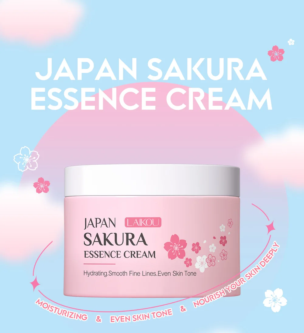 LAIKOU Crema Essenza di Sakura - Skincare Niacinamide recensione e prezzo
